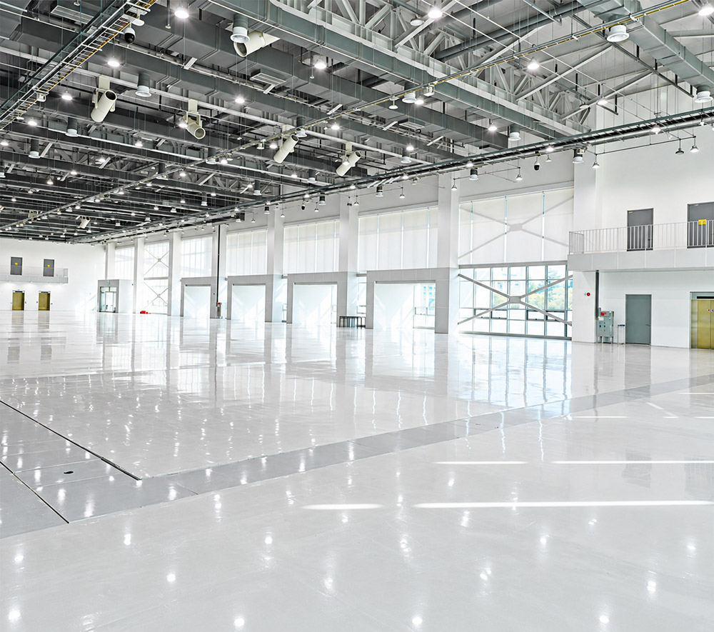 HICO exhibition halls for a wide range of exhibitions and events